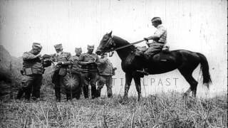 Second Balkan War scenes HD Stock Footage