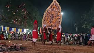 ഭൈരവിയും കാഞ്ഞിരമാലയും - നെടിയാണിക്കൽ ക്ഷേത്രം 2025-കുരമ്പാല പടയണി കളരി അവതരിപ്പിച്ചത്