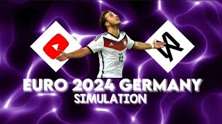 EURO 2024 GERMANY SIMULATION - Football Simulation by @XMezinhoooo