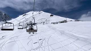 Ущелье Левый Талгар. Ski resort Shymbulak.Kazakhstan. Almaty.5 апреля 2024.Шымбулак. #shymbulak #ski