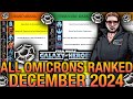 All Omicrons Ranked Best to Worst for ALL Game Modes - December 2024 - Star Wars: Galaxy of Heroes