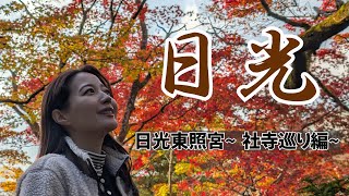 【日光】日光社寺巡り/食べ歩き/紅葉/スペーシアX