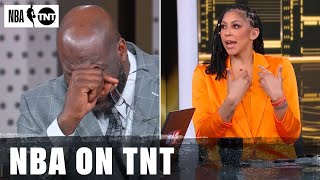 Shaq's Reaction To Being Left Off Of Candace's All-Time List Is Pure Comedy 😂😭 |