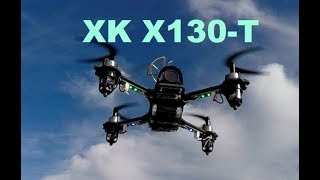 XK X130-T Wind FLIGHT $68 5.8G FPV 3D 6G Mode Racing Drone with HD Camera