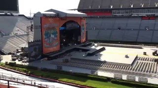 System Tuning Before Kenny Chesney at Jordan-Hare Stadium, Auburn