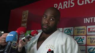 Judo : Teddy Riner, retour gagnant à Paris