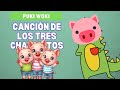 Canción de los Tres Chanchitos | Rap Infantil | PukiWoki #cancionesinfantiles  #NurseryRhymes #rap