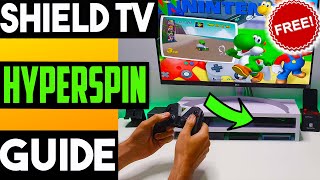 🔴NVIDIA SHIELD HYPERSPIN SETUP RETRO EMULATION HEAVEN !