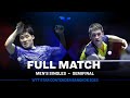 FULL MATCH | JANG Woojin vs Anton KALLBERG | MS SF | #WTTBangkok 2023