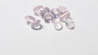 ローズクォーツ4mmラウンド10ピース2.46ct