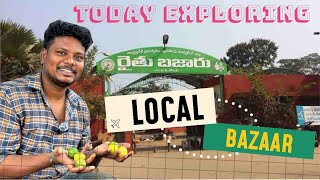 Exploring Local Market in Vizag || Teja Explores #travel #vlog #localmarket