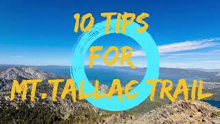 10 Must-Know Tips for Hiking Mount Tallac Trail | Ultimate Guide