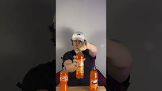 ORANGE SODA BLIND TEST!!!! #soda #fanta #crush #sunkist #tastetest #comedy #food  #funny #taste