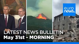 Latest news bulletin: May 31st 2024 Morning | euronews 🇬🇧