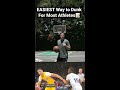 EASIEST Way to Dunk (2 Simple Techniques to Jump Higher)! #shorts