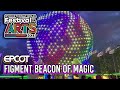 Figment Beacon of Magic on Spaceship Earth - 2023 EPCOT International Festival of the Arts