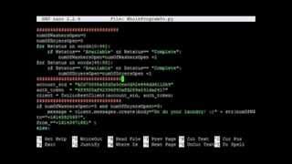 Raspberry Pi - Sending Text Message