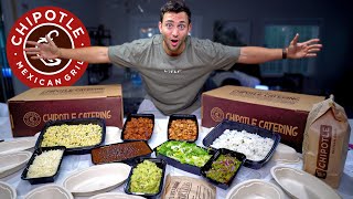 Simple Meal Prep Hack?! Chipotle Catering vs Traditional Meal Prep!