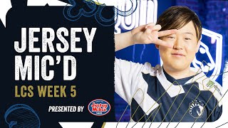 Team Tactical | Week 5 LCS Voice Comms Jersey Mic'd by Jersey Mikes | Team Liquid League of Legends