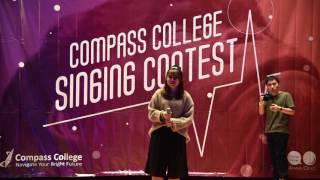 2016-2017 Compass College Singing Contest Final D79 林穎茵 是我不夠好 李毓芬