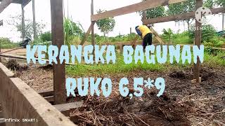 ruko kerangka kayu#kayutrembesi