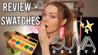 Suva Beauty UV Brights Palette | Swatches + Review!