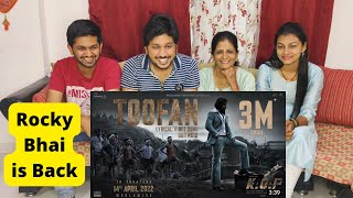 Toofan Lyrical (Hindi) | KGF Chapter 2 | Rocking Star Yash |Prashanth Neel|Ravi Basrur |HombaleFilms