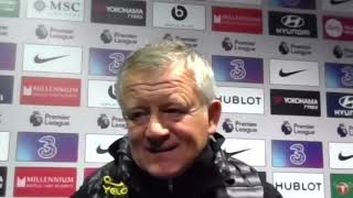 Chelsea 4-1 Sheffield United - Chris Wilder - Post Match Press Conference