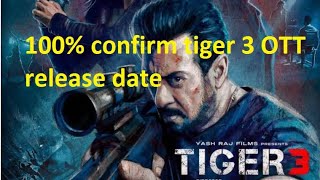 Tiger 3 ott release date | Tiger 3 movie| #tiger3ott #trending #tiger3 #amazonprime