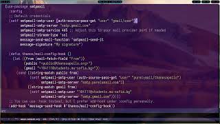 Emacs Notmuch With Multiple Addresses Auto Encryption