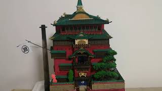 我制作的《神隱少女》湯屋模型 I MADE A SPIRITED AWAY BATH HOUSE MODEL