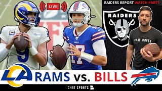 Rams vs. Bills Live Streaming Scoreboard & Free Play-By-Play | Raiders Watch Party | NFL Week 1