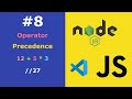 JavaScript for Beginners Lesson #8 Operator Precedence with Math Operations (PEMDAS)
