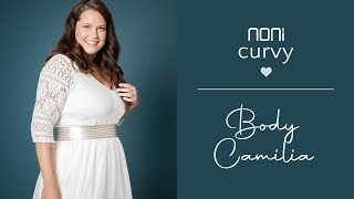 Brauttop I Plus Size Body aus Boho-Spitze - Camila | noni Brautmode