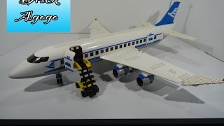 Lego City 7893 Passenger Plane  - Lego Speed Build