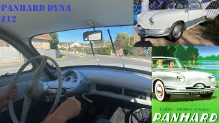 CONFORTABLE ET SPACIEUSE! PANHARD DYNA Z12 1957