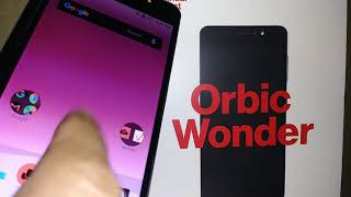 Turn off Talkback Orbic Wonder Model RC555L Verizon Wireless - there is a voice when I touch screen