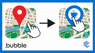 Change map marker on hover - Bubble.io tutorial