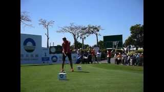 2012LPGA台灣賽day1:美國小將Lexi Thompson第一洞開球