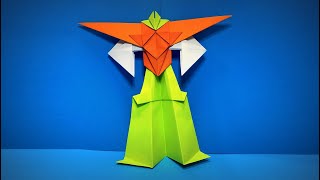 Origami Transformer | How to Make a Paper Transformer Turns into Airplane | Easy Origami ART