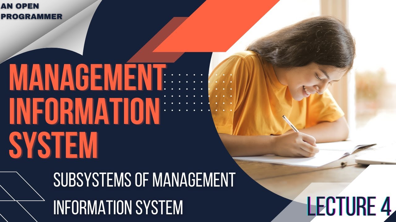 Subsystems Of MIS | Management Information System | Lecture 4 | With ...