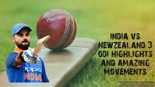 India vs New Zealand 3rd odi highlights