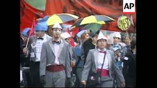 USA: WASHINGTON: WORLD BANK/IMF MEETING: PROTESTS (3)