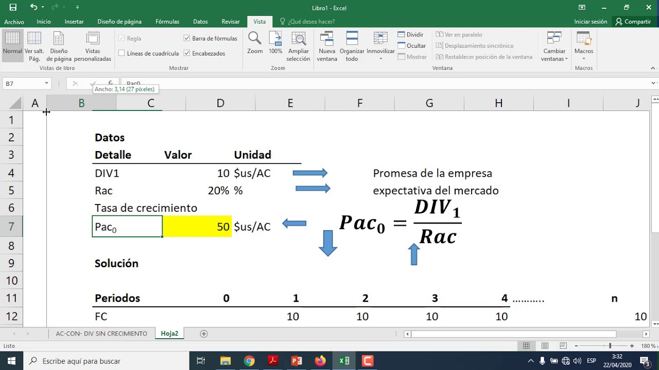 VALUACIÓN DE ACCIONES COMUNES I - YouTube