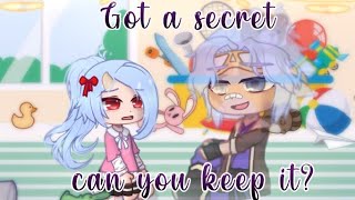 got a secret, can you keep it? meme // ghost Oboro Shirakumo AU // bnha | mha // gacha club