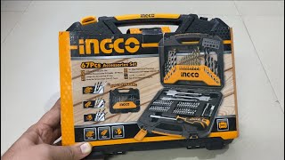 INGCO 67Pcs Accessories Set | Full Unboxing