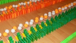 Mousetrap-Mania - 100 mousetraps, 200 table tennis balls