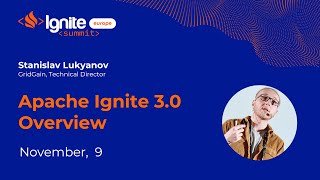 Apache Ignite 3.0 Overview