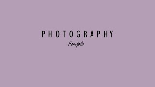 Photography Portfolio