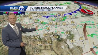 Increasing rain with severe storms possible for eastern New Mexico